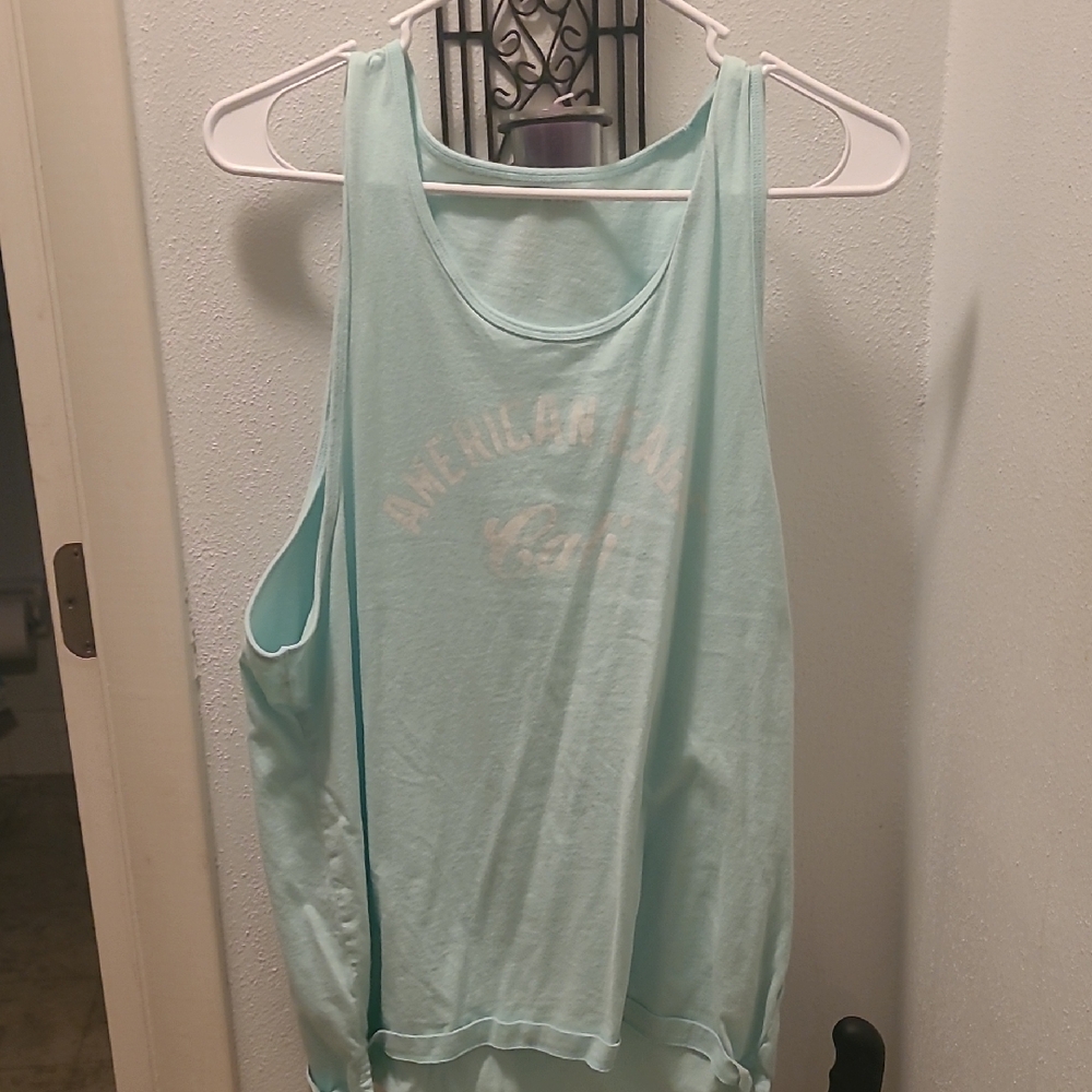 Light Blue Sleeveless Top